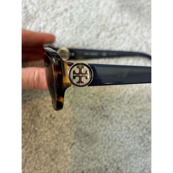 Tory Burch sunglasses TY7142 tortoise and navy, $180 - Picture 7 of 7